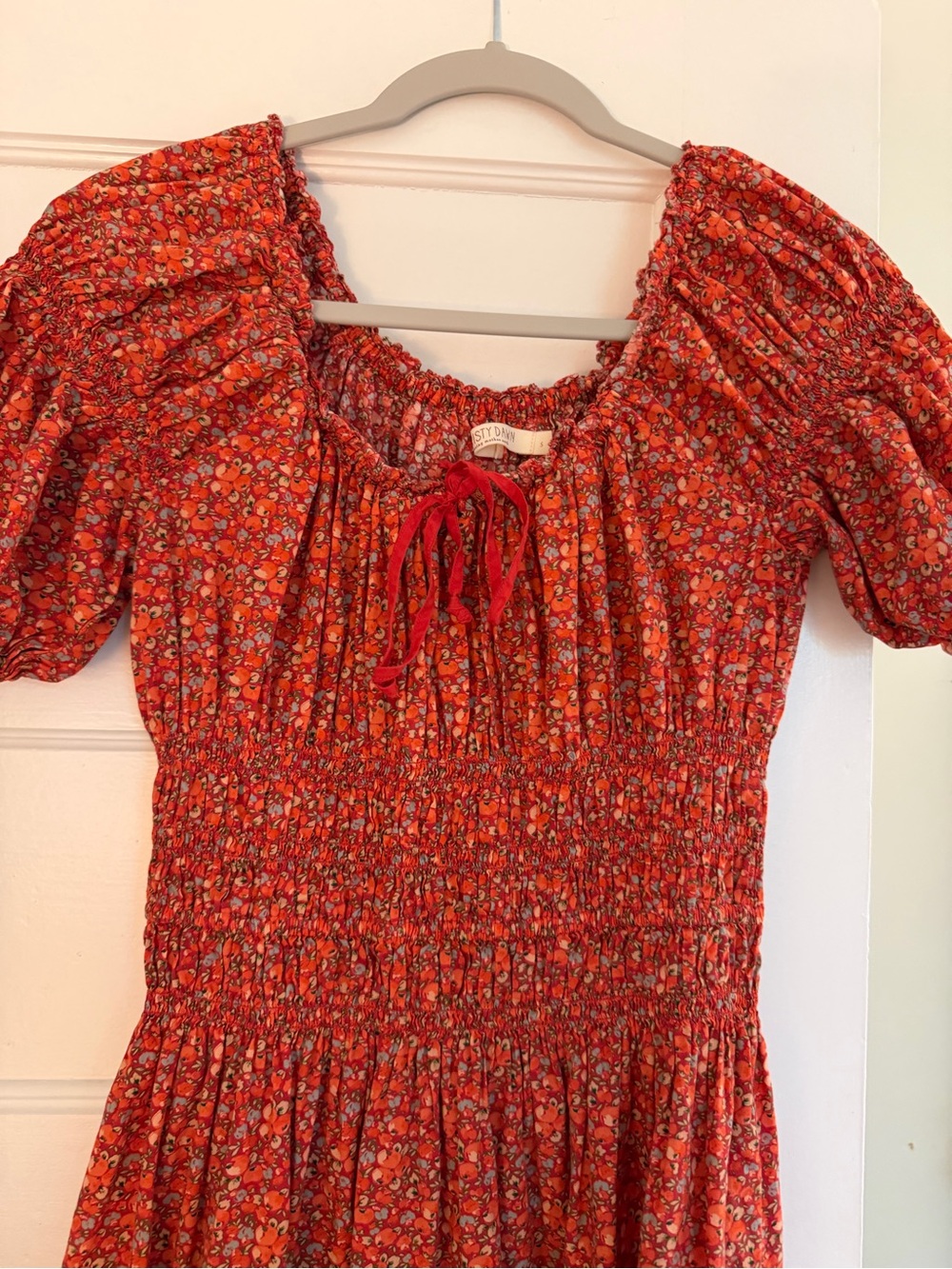 Christy Dawn the Coralia Dress in Candy Apple Harvest
